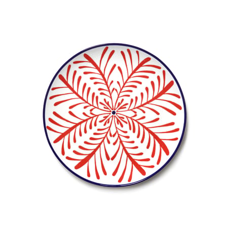 Bazaar Dessert plate ceramic blue / Set of 4 - Ø 21 cm - Serax