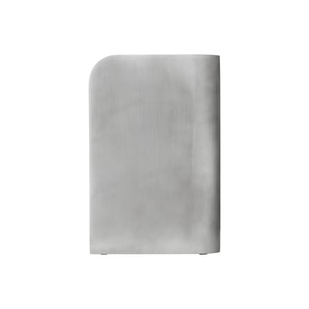 Volume Side End table metal silver / 30 x 30 x H 45 cm - Aluminium - Audo Copenhagen