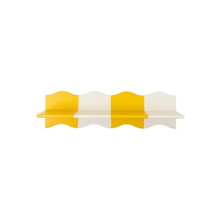 Etagère murale Bubbi bois jaune / L 80 cm - Bloomingville