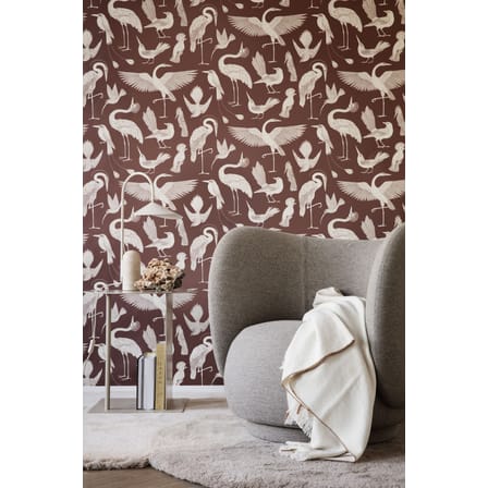 Lampada da tavolo Arum metallo pietra bianco beige / Metallo & pietra - Orientabile - Ferm Living