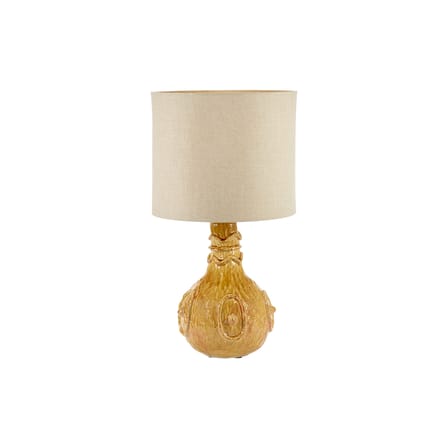 Lampe de table Georgia céramique jaune / Ø 50 x H 92.5 cm - Serax