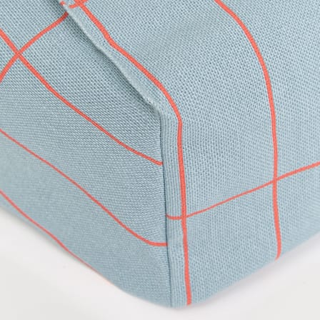 Pouf bambini Vibes tessuto blu - NOBODINOZ