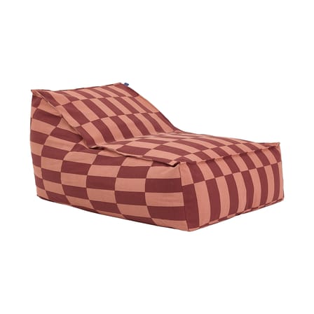 Sitzkissen Vibes Long textil rot - NOBODINOZ