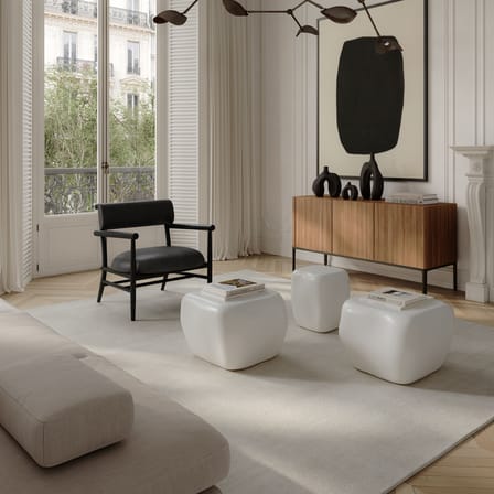 Table basse Ishi Medio / 50 x 50 x H 39 cm - 101 COPENHAGEN