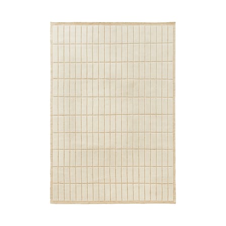 Tapis Tile beige / 200 x 300 cm - Tissé à la main - Audo Copenhagen