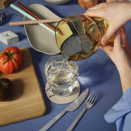 Verre Limfjord verre transparent / Ø 8,2 x H 9,2 cm - 25 cl - BROSTE COPENHAGEN
