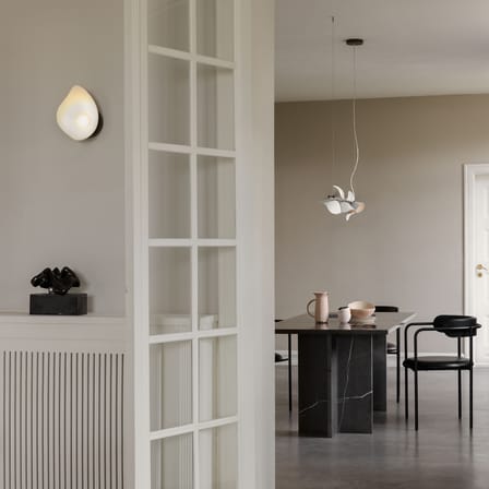 Florii 1 LED Wall light plastic material white - NUURA
