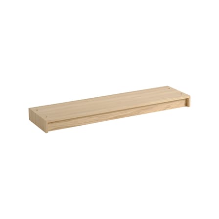  Accessory natural wood / Base W 131 x D 35 x H 10 cm - For Stacked Medium or Large Units - Muuto