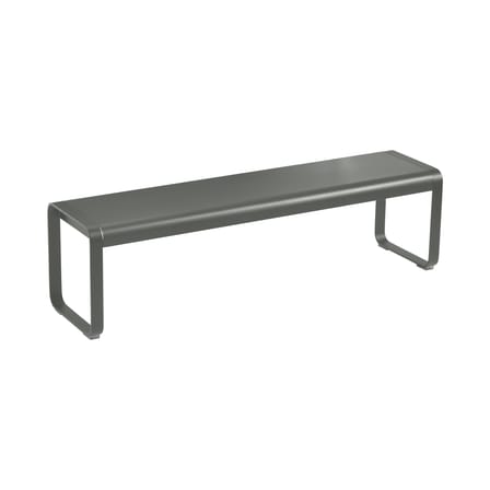 Banc Bellevie métal vert gris / L 161 cm - 4 places - Fermob