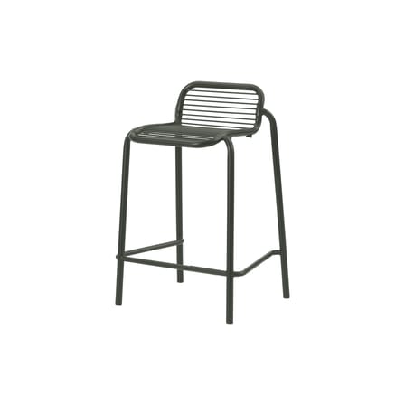 Vig Bar stool metal green / H 65 cm - Normann Copenhagen