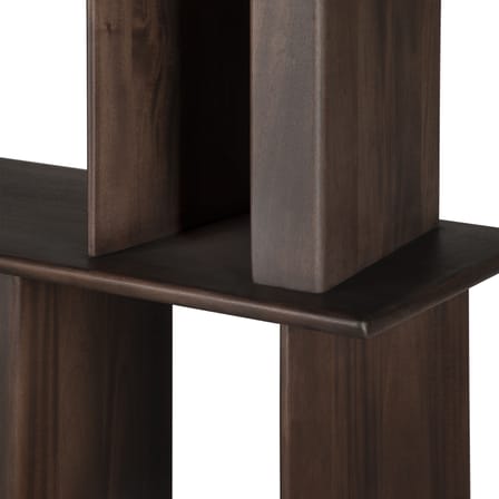 Regal Block holz braun / B 120 x H 207 cm - Ethnicraft