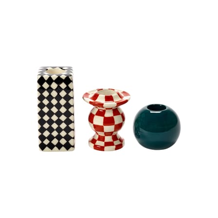 Set de 3 bougeoirs Chessboar - Serax