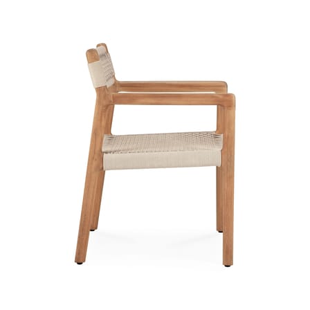 Fauteuil de repas Jack Woven Outdoor/ Corde - Ethnicraft