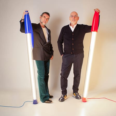 Lampe Bic Lamp bleu / LED - H 178 cm - Seletti