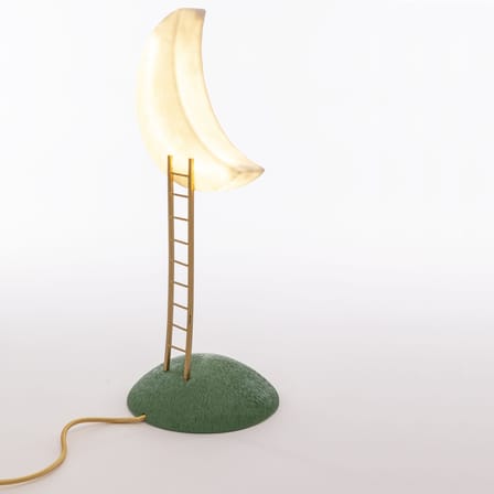 Lampe de table My Secret Place plastique vert blanc or / H 51cm - Seletti