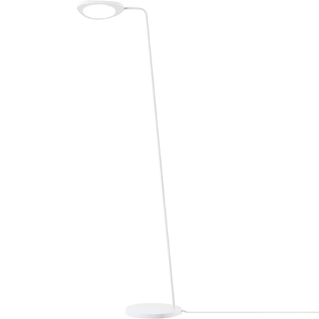 Lampadaire Leaf LED métal blanc / Orientable - Muuto