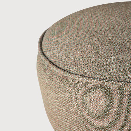 Pouf d'extérieur Donut XL Outdoor tissu gris / Ø 80 cm - Ethnicraft