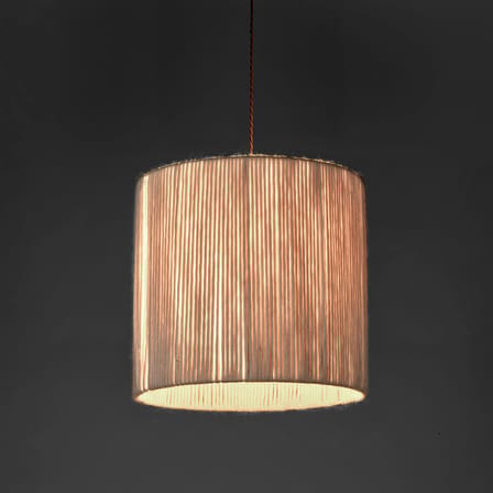 Suspension Heritage Small tissu beige / Ø 50.5 H 48.5 cm - Serax