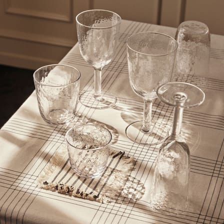Verre Hammered / Ø 8 x H 7,5 cm - BROSTE COPENHAGEN
