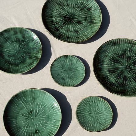 Set de 2 assiettes à dessert Verde Lanza / Ø 22 cm - Serax