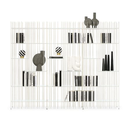Bibliothèque Metrica A / L 78 x P 26 cm x H 190 cm - Structure seule (étagères vendues séparément) - Mogg