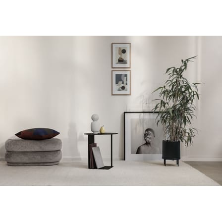 Blumentopf Bau Large metall schwarz / Ø 28 cm - Metall - Ferm Living