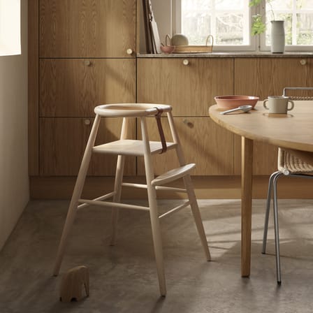 Chaise haute ND54 bois naturel / Réédition 1955 - CARL HANSEN & SON