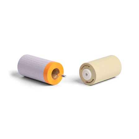 Gewürzmühle Horizons holz gelb / H 18,5 cm - & klevering