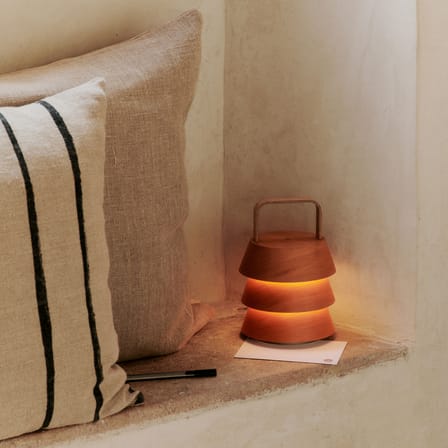 Lampe sans fil rechargeable Luver bois naturel - Ferm Living