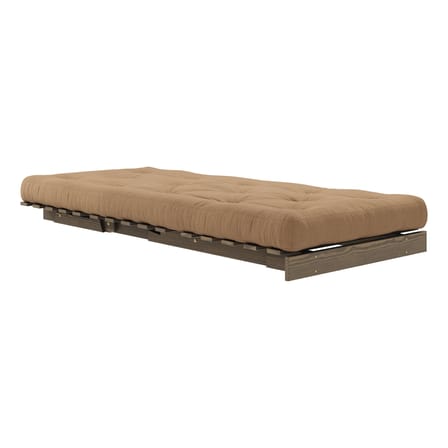 Fauteuil convertible Roots / Dormeuse & lit d'appoint - 3 positions / Structure marron - KARUP DESIGN