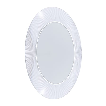 Miroir lumineux All Saints plastique transparent LED / Ø 78 cm - Kartell