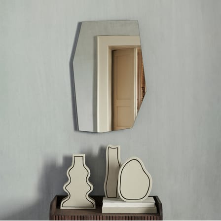Miroir mural Shard verre miroir / L 50.5 x H 76.4 cm - Ferm Living