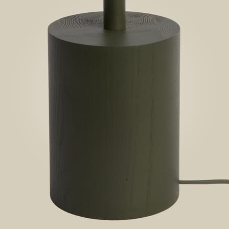 Lampada a stelo Okinawa LED legno verde / 2 diffusori regolabili - GOOD&MOJO