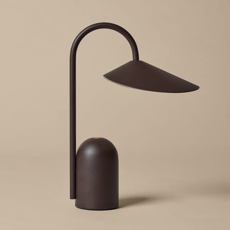 Schnurlosleuchte Arum LED metall braun - Ferm Living