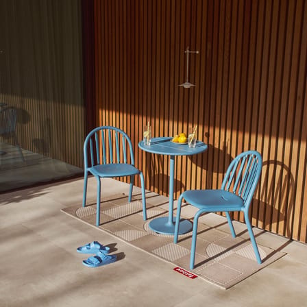 Fred's Stacking chair metal blue - Fatboy
