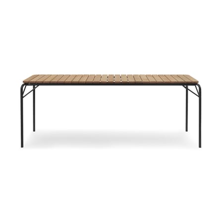 Table rectangulaire Vig Wood bois naturel / 90 x 200 cm - Normann Copenhagen