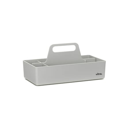 Bac de rangement Toolbox RE plastique gris / Recyclé - 32 x 16 cm / Arik Levy, 2010 - Vitra
