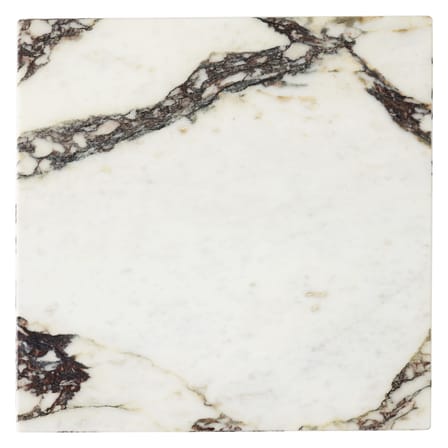 Beistelltisch Plinth Cubic beige / Marmor - 40 x 40 x H 40 cm - Audo Copenhagen