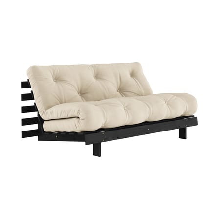 Canapé convertible Roots / L 160 cm - 3 positions / Structure noire - KARUP DESIGN