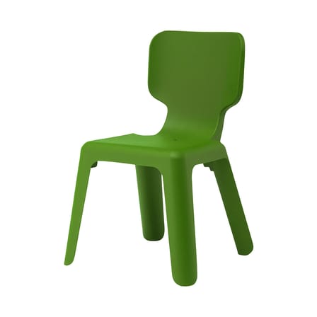 Chaise enfant Alma plastique vert - Magis