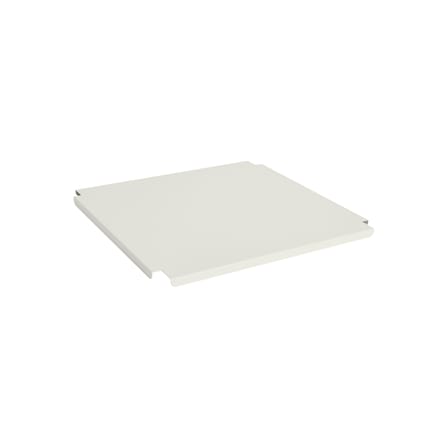Couvercle  métal blanc / Pour panier Colour Crate Large Square 42,5 x 42,5 cm - Hay