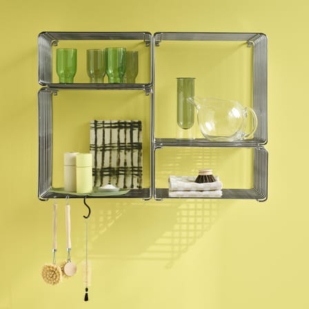 Etagère Panton Wire Single Half / 34,8 x H 17.2 x P 25.7 cm - Verner Panton, 1971 - MONTANA