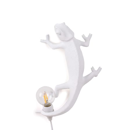 Lampe de table Chameleon Going Up / Applique - Résine / Câble USB - Seletti