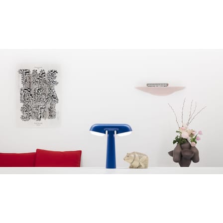 Lampe de table Lampe TGV métal bleu / Coéditée Moustache & SNCF - Moustache