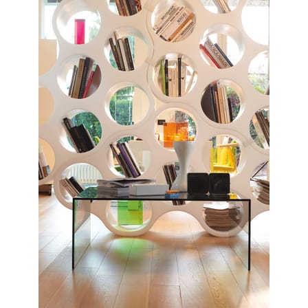 Regal Cloud plastikmaterial weiß / Raumteiler Bouroullec, 2004 - L 187,5 x T 44 x H 104 cm - Cappellini