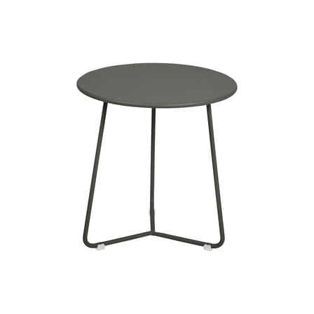 Table d'appoint Cocotte métal vert gris / Ø 34 x H 36 cm - Fermob