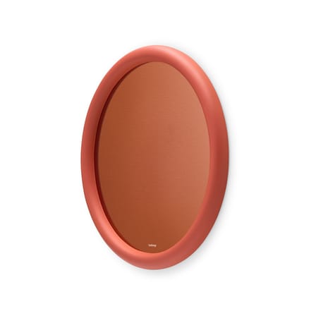 Wandspiegel Mirage plastikmaterial orange Halo / Buntes Glas – Ø 60 cm - Fatboy