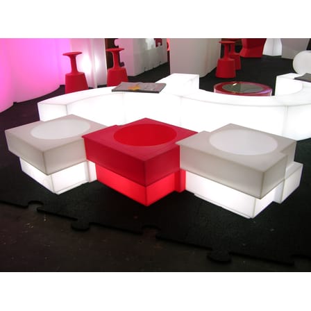 Tabouret de bar Drink plastique blanc / H 75 cm / Seconde vie - Slide