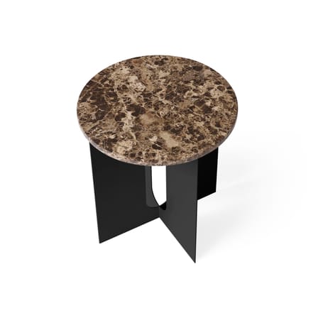 Accessorio  marmo marrone / Piano/vassoio Androgyne Ø 40 cm - Audo Copenhagen