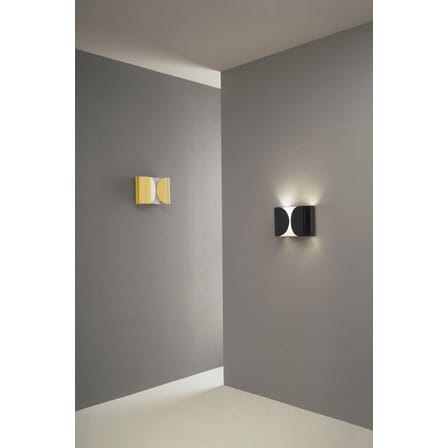 Applique Foglio or métal / L 37 cm - Flos